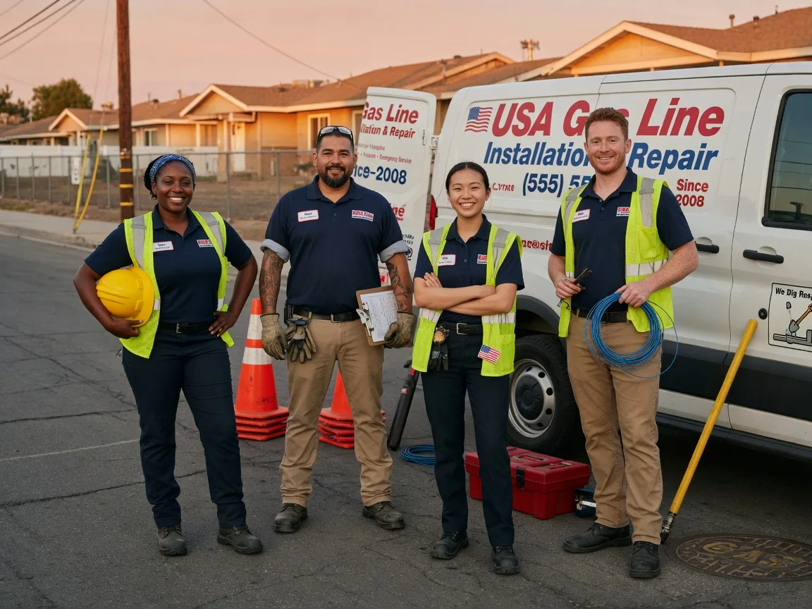 Gas Line Installation company in Cedar Lane, TX